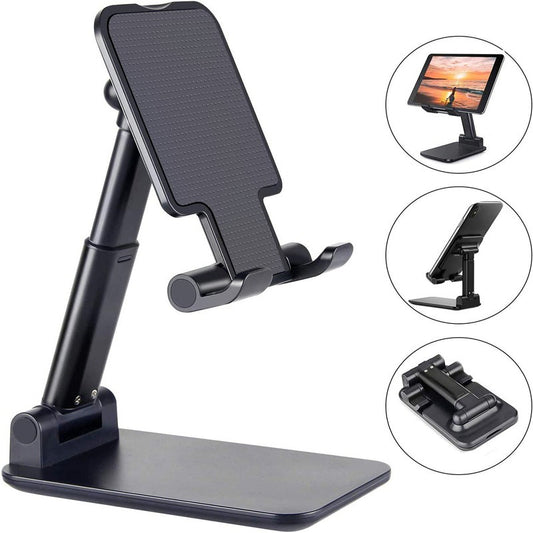 Adjustable Foldable Mobile Tablet Phone iPad Stand Holder for Desk and Travel