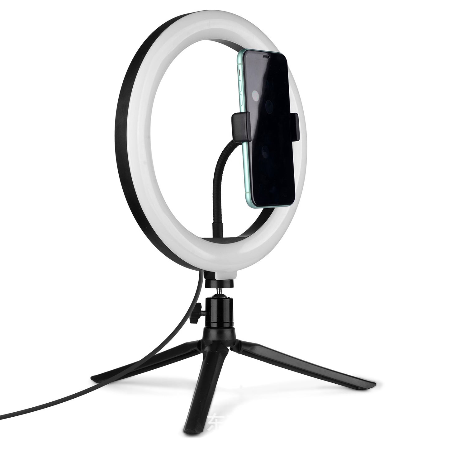 12" LED Large Ring Light with Adjustable Tripod and Phone Holder for Perfect Selfies