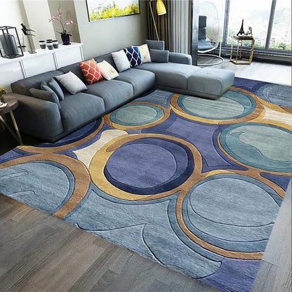 230 x 160 Large Area Rug Easy-Clean Comfort Carpet Mat for Living Room Bedroom