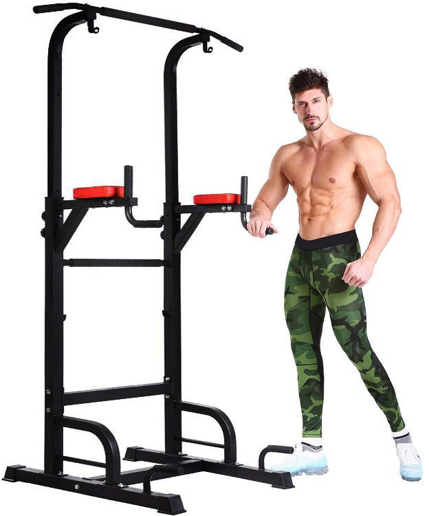 Heavy Duty Power Tower Dip Bar Pull Up Fitness Station for Home Gym Workouts