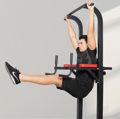 Heavy Duty Power Tower Dip Bar Pull Up Fitness Station for Home Gym Workouts