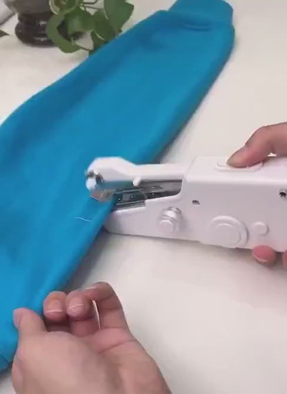 Portable Handheld Sewing Machine for Quick Repairs and Crafting