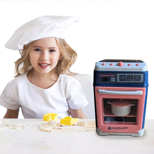 Realistic Pretend Play Oven Mini Home Appliance Toy for Kids