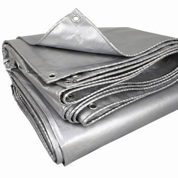 4m x 6m Multipurpose Poly Tarp Tarpaulin Outdoor Camping Cover
